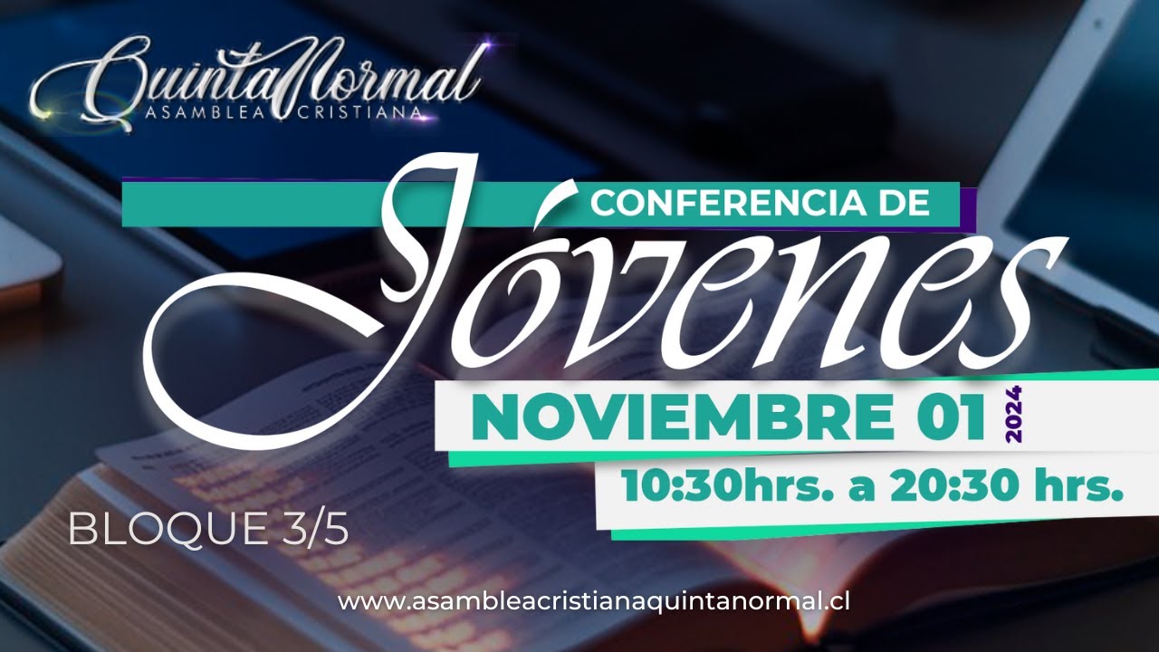 Miniatura de Conferencia de Jóvenes - Bloque 3/5: Leonardo Albornoz | 01-11-2024