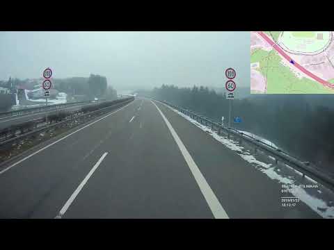 Germany. Motorway A73, Suhl — Schleusingen, 2019, 4x