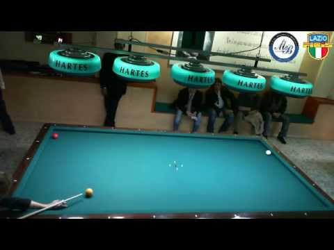 Fingi vs Giliberti Gara Femminile CSB Martino's Billiards Latina - 30 Nov 2014