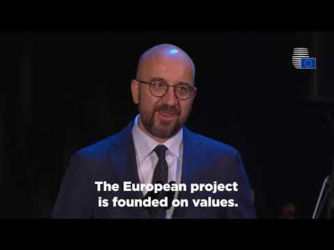 President Michel at the inauguration of the Slovenian EU Presidency