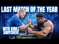 I LEARNED HOW TO SHOULDER PRESS IN ARM WRESTLING ft KIRILL SARYCHEV + JAMES ENGLISH
