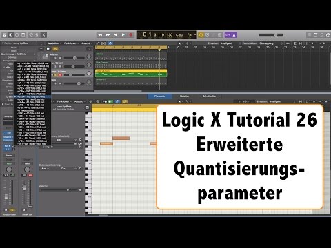 Logic X Tutorial deutsch Teil 26 -  Quantisieren Q-Flam, Q-Stärke und Q-Bereich