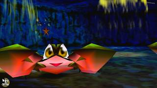 pov: You Stay the Night in a Crab Shell in Banjo Kazooie 🦀 🌊 🌧️ (Music & Ocean Waves + Rain)