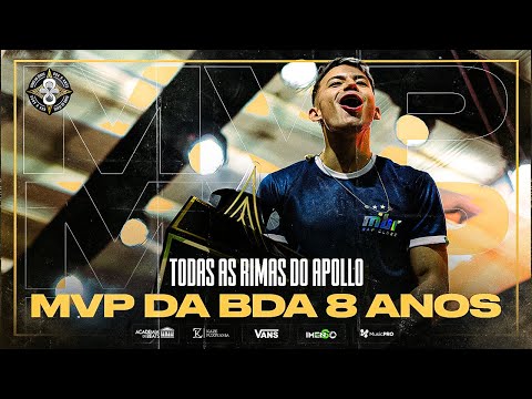 APOLLO MVP DA BDA 8 ANOS | TODAS AS RIMAS