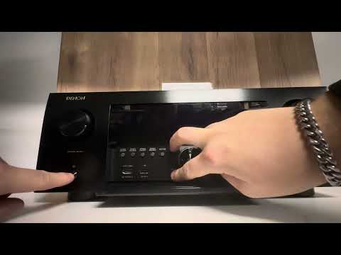 How to Factory Reset Denon AVR-X4500H Network Receiver