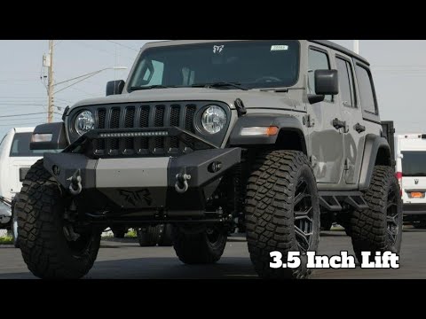 Lifted 2021 Jeep Wrangler - Rocky Ridge Trucks K2 | 3.5-Inch JKS Suspension System