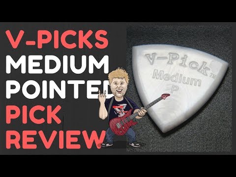 V-Picks Medium Pointed - No Bulls**t Plectrum Review - My Favourite Pick!