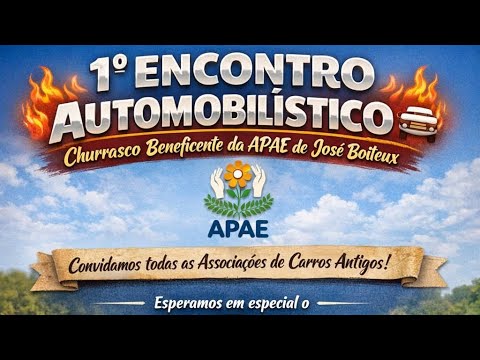 Encontro carros antigos José Boiteux- SC 08/03/2026