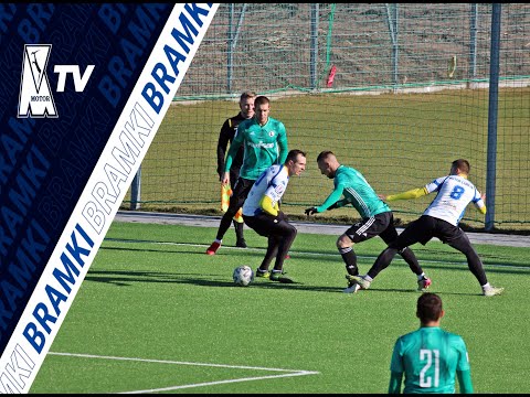 Bramki ze sparingu Legia II Warszawa - Motor Lublin (12.02.2022)