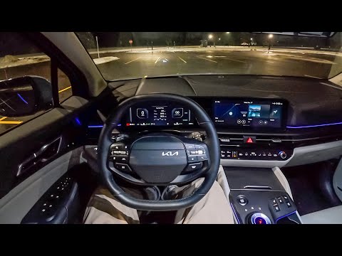 2026 Kia Sportage Hybrid SX Prestige - POV Night Drive (Binaural Audio)