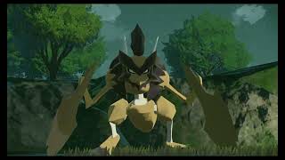 實況紀錄 寶可夢阿爾宙斯傳說#2-2  狂暴的劈斧螳螂+馴服月月熊