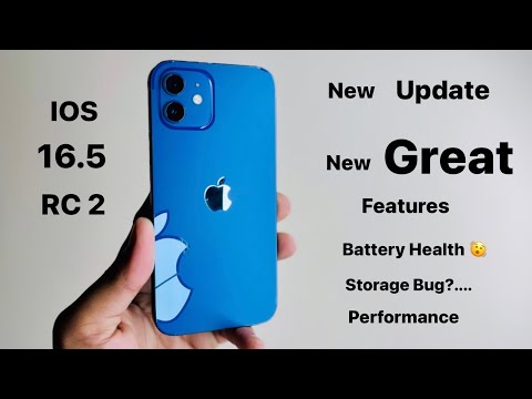 iPhone 12 new update ios 16.5 RC 2 - New features 😍😍