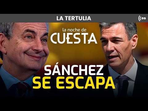 Huida de Sánchez tras el devastador escándalo de Zapatero
