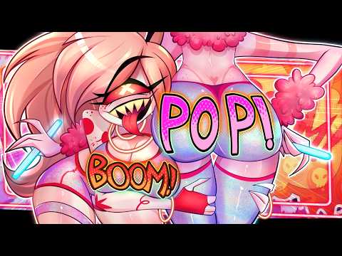 BOOM POP! (A Hazbin Hotel Song) - Angel Dust X Cherri Bomb But It's Anime [FULLY ANIMATED]