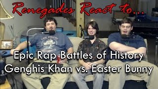 Renegades React to... Epic Rap Battles of History - Genghis Khan vs. Easter Bunny