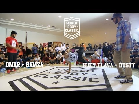 Final | World BBoy Classic Middle East 2014 | Omar & Hamza vs Huey Flava & Dusty Dust