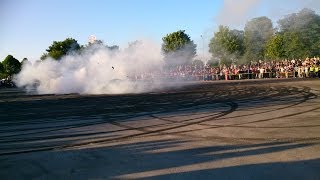 preview picture of video 'BMW E36 Turbo Supercharged Burnout/Drift'