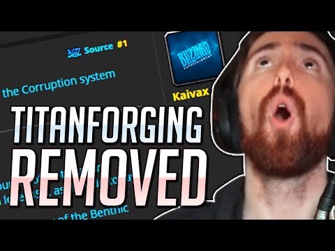 Asmongold is EXCITED by New Blue Post and TITANFORGING Being REMOVED