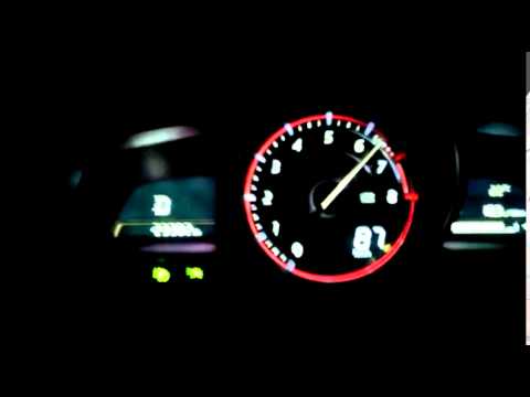 Mazda 3 2014 2.0 AT acceleration 0-100 km/h