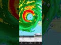 USAF Lockheed C130J Hercules [98-5307] inside the eye of Hurricane Ian