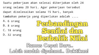 Download lagu Perbandingan Senilai dan Berbalik Nilai (Rumus Cepat Baru) mp3