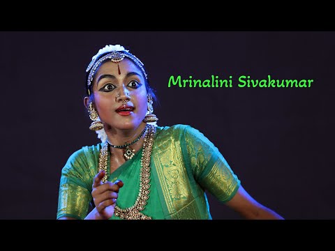 Mrinalini Sivakumar Solo Excerpts - IFA - Sridevi Nrithyalaya - Bharathanatyam Dance
