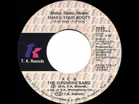 1976 HITS ARCHIVE: (Shake, Shake, Shake) Shake Your Booty - K C & The Sunshine Band (#1--stereo 45)