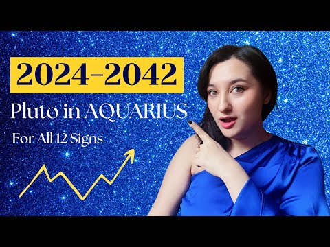 2024-2042 Pluto in AQUARIUS ||The Age of AI, Crypto and Technology || Astrology Reading