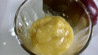 Para bebés🤱 Compota- puré de mango y plátano🥭🍌A partir de 4 meses.