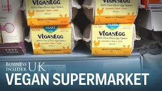 Inside London’s first all vegan supermarket – where an egg substitute 