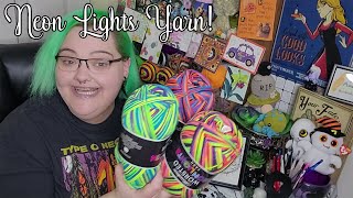 Herrschners Neon Lights Yarn (and then some) - Amethyst Craftworks