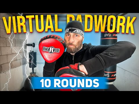 Virtual Padwork | 10 Rounds of Quick Combos