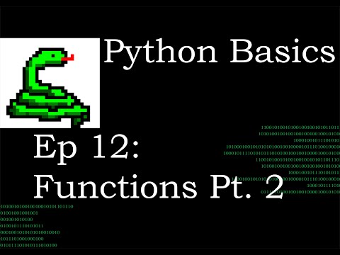 Python Basics Functions Part 2