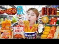 Korean Convenience Store Food Mukbang Fried chicken EATING by HIU 하이유