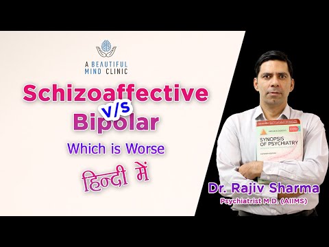 Schizoaffective vs Bipolar (Mania & Depression )Disorder in Hindi Dr Rajiv Psychiatrist