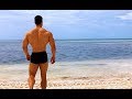 STAYING LEAN AND SHREDDED WHILE TRAVELING - TRAINING CHEST BACK LEGS - CHEAT DAY - VLOG BAHAMAS