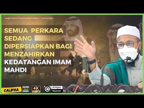 USTAZ HAFIFI DON - KESIHATAN, CUACA, EKONOMI & LAIN2 SEDANG DIPERSIAPKAN BAGI KEDATANGAN IMAM MAHDI
