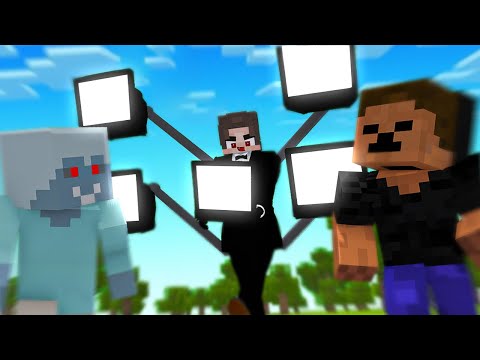 1545 KARDEŞLERİ TITAN TV MAN OLARAK TROLLEDİM !! 😈 - Minecraft