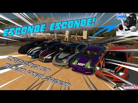 MILKY VISION - ESCONDE ESCONDE NA CONSTRUÇÃO - FORZA HORIZON 3 ONLINE