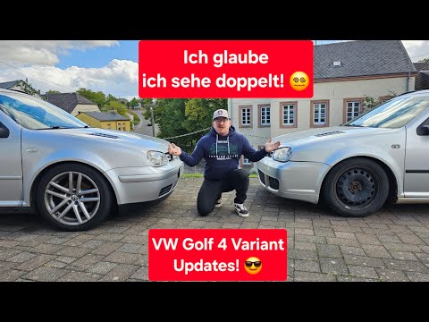 Ich glaube ich sehe doppelt! 😵‍💫 VW Golf 4 Variant Updates! 😎