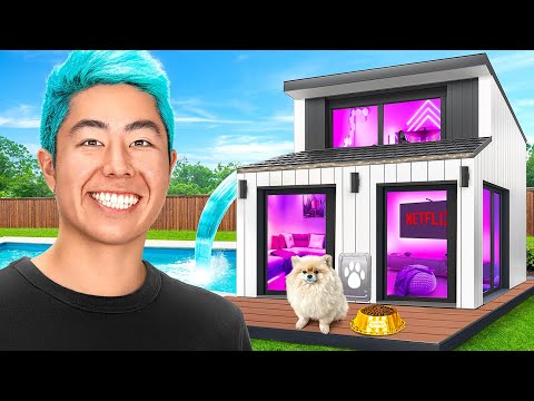 I Built 4 Dream Dog Houses For My Dog!