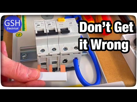 How to Fit a Busbar in a Consumer Unit