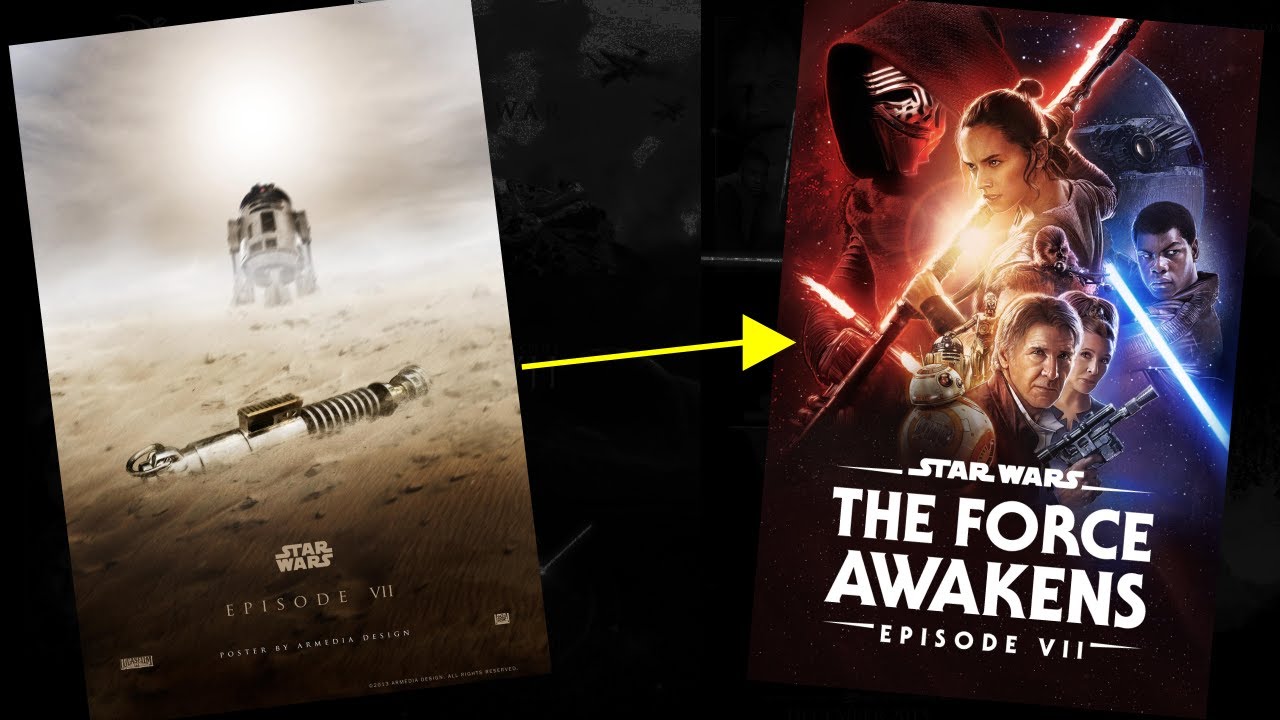 The History of The Force Awakens (through fan posters)
