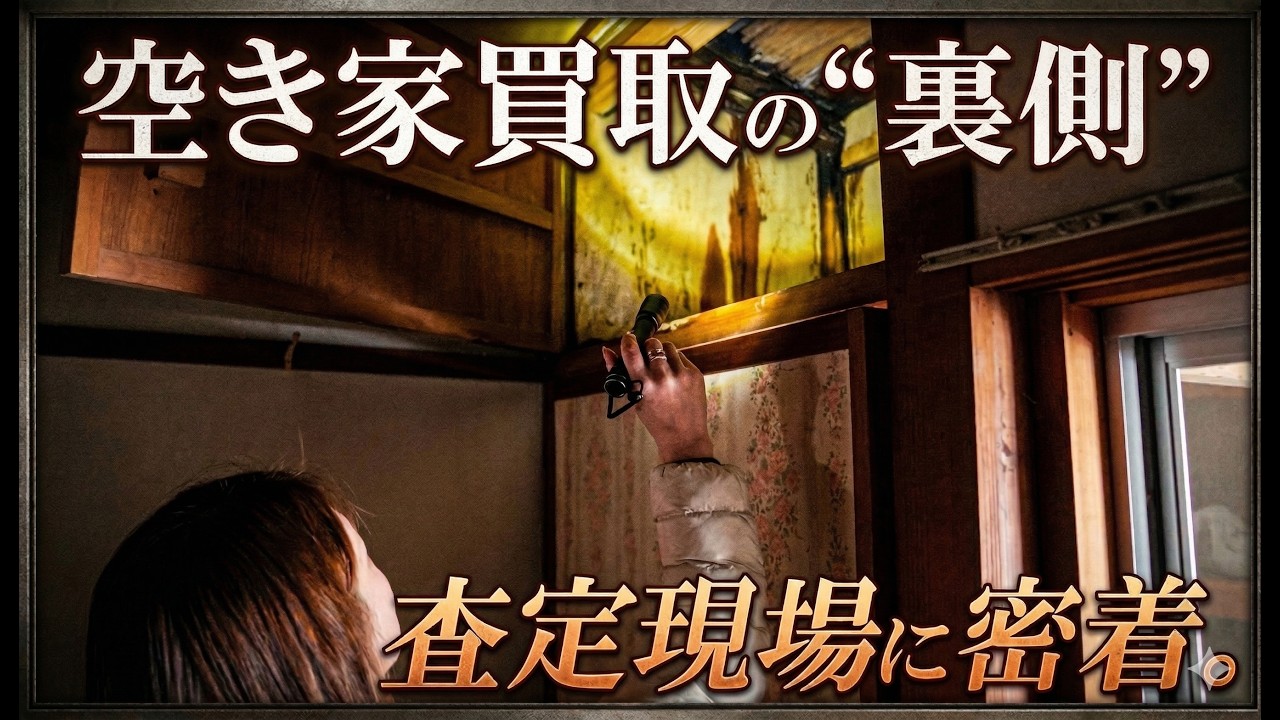 【衝撃】放置空き家の中がスゴかった…プロはどう査定する？空き家査定の裏側＜ダイジェスト＞