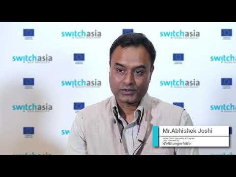 Abhishek Joshi of Welt Hunger Hilfe on Bhoomi Ka Project in India