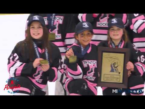 2019 MAHA 10U Girls Tier 3 state championship - Livonia Knights vs. Trenton Blades