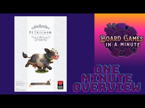 One Minute Overview of Petrichor: Cows