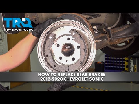 How to Replace Rear Brakes 2012-2020 Chevrolet Sonic