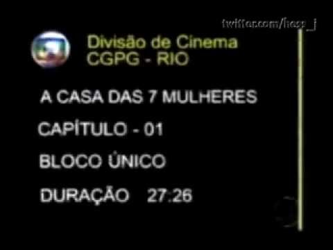 Abertura da minissérie "A Casa das 7 Mulheres" na Globo Parabólica (21/08/2012)