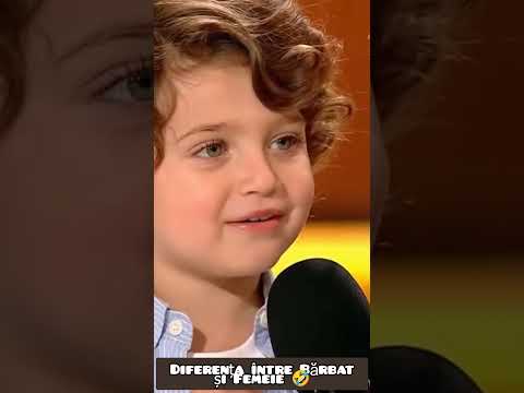 Care este Diferența între Bărbat și Femeie 🤣 Copii Spun Lucruri Trăsnite